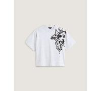 Vans - Smoke Skull Short SS Tee ASH HEATHER, Uomo, Grigio, Taglia: M