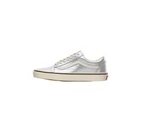 Vans - Scarpe da skate basse - Old Skool Metallic Silver per Donne - Taglia 38,5 - Grigio