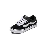 Vans Sneaker Caldrone Donna, Camoscio Mesh Nero Bianco, 10 UK