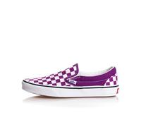 Vans Sneaker Classic Slip-On Checkerboard - Purple (Viola, Sistema Taglie Calzature EU, Adulto, Donna, Numero, Media, 40.5)