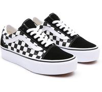 Vans Sneaker Unisex Lifestyle Classic FTW Ua Old Skool Platform (Checkerboard) Blk/Tr Wht EUR 37 Nero