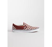 Scarpe Vans Classic Slip-On Checkerboard rosso bianco - 42.5