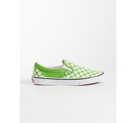 Vans - Sneakers senza lacci a scacchi verdi e bianchi-Verde 44