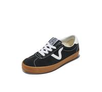 Vans - Sport - Sneakers basse nere con suola in gomma-Nero 44.5
