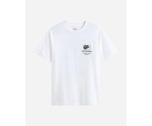 Vans Stacked Back Logo M - T-shirt - Uomo - Bianco XL