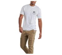 T-shirt Vans Stockpile manica corta bianco nero - L