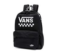 Vans Street Sport Realm Backpack, Borsa di Ossa Donna, Noir/Blanc À Carreaux, Taille Unique