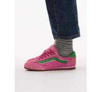 Vans - Super Lowpro - Sneakers rosa e verdi 42