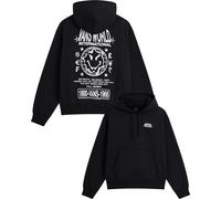 Vans - Sweat à capuche - Vans World Intl Pullover Black per Uomo - Taglia L - Nero