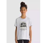 Vans T-Shirt Bambina Inland Vista Crew, Maniche Corte - CR2 (Cosmic Sky)