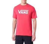 Vans T-Shirt Classica a Maniche Corte, Color Cremisi, L, Foschia Cremisi, L