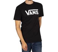 Vans T-Shirt Classica da Uomo Drop V, Nero-Bianco, L