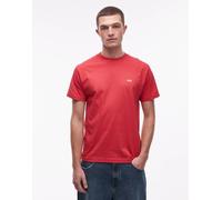Vans - T-shirt con logo sul petto a sinistra, colore rosso XL
