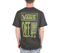 Vans T-Shirt Cut and Paste Maniche Corte Nero Sbiadito, Cotone