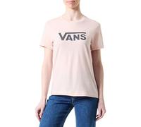 Vans T-Shirt da Donna Drop V SS Crew-B, Arancione, S, Arancione, S