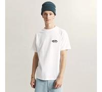 VANS T-SHIRT UOMO RAGAZZO MANICA CORTA GIROCOLLO DOUBLE STANDARD WHITE/BLACK