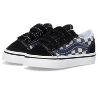 Vans - Tennis unisex Old Skool V (neonato/bambino), Tonal Check Blue, 9 MX Infantil