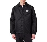 Vans Torrey Nylon Coaches Jacket 2.0, Nero/Bianco, XL, Nero/Bianco, XL