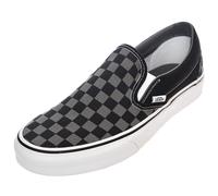 Vans Classic Slip-On Scarpa, nero grigio quadri, 38.5 EU