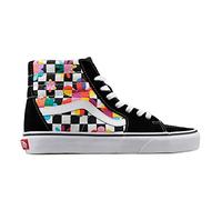 Vans UA Sk8-hi, Scarpe Donna, Black White Multicolor, 39 EU