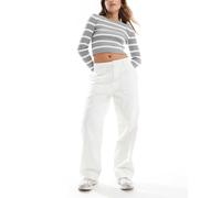 Vans - Union - Pantaloni vestibilità comoda color marshmallow-Bianco W34