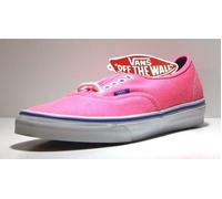 Vans Unisex Autentico Skate Scarpe, Colore (Lavato Twill) Rosa/Palace Blu