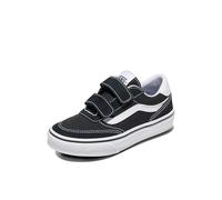 Vans Unisex Kids Brooklyn LS VSneaker, Tela Scamosciata Nera Bianca, 36 EU