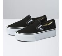 Vans Unisex Lifestyle Classic FTW Sneaker Ua Classic Slip-On Stackform Canvas Nero/True White EUR 44,5 Nero