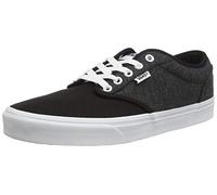 Vans Uomo Atwood Sneaker, Jersey Black White, 41 EU
