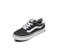 Vans Brooklyn, Scarpe da Ginnastica Uomo, BA2 - Suede/Canvas Black/White, 45 EU
