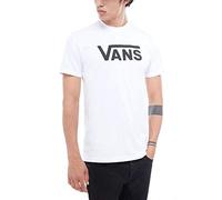 Vans Classic, Maglietta Uomo, White/Black, S,