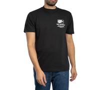 T-shirt Vans Stockpile manica corta nero bianco - S