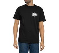 Vans Uomo Maglietta Grafica Hot Lines Back, Black, XS