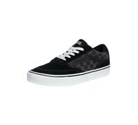 Vans Uomo Scarpe da ginnastica in pelle scamosciata Brooklyn, Nero