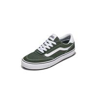 Vans Uomo Scarpe da Ginnastica in Tela Brooklyn, White/White