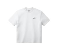 Vans Uomo T-Shirt con Logo sul Petto Sinistro, White, M