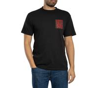 Vans - Maglietta Stretch Stack Crackle, Uomo, Nero, Taglia: M