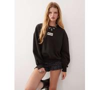 Vans - Upworn - Felpa girocollo nera stile rétro-Nero XXL
