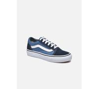 Vans Old Skool (Suede/Canvas), Sneaker Unisex - Bambini e ragazzi, Blu Navy True White, 27 EU