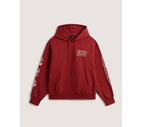 Vans - Vans Hotline Radio Pullover Poppy Ember, Uomo, Rosso, Taglia: XL