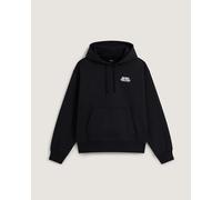 Vans - Sweat à capuche - Vans World Intl Pullover Black per Uomo - Taglia L - Nero
