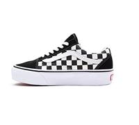 Vans Ua Old Skool Platform Checkerboard Back White 39