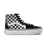Vans Sk8-Hi Platform 2.0 Checkerboard Donna Nero B