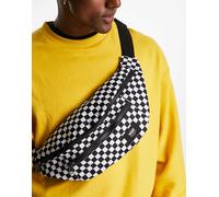 Vans - Ward - Borsa a tracolla a scacchi-Nero One Size