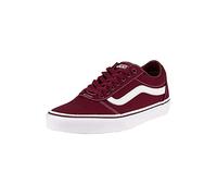 Vans Ward Canvas - Scarpe da Ginnastica Basse Uomo, Rosso ((Canvas) Port Royale/White 8j7)