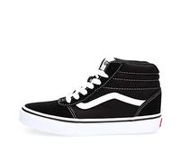 Vans Ward Hi, Sneaker, Unisex - Bambini e ragazzi, Suede/Canvas Black/White, 36 EU