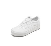 Vans Ward Platform, Scarpe da ginnastica, Donna, (Canvas) White, 36.5 EU