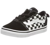 Vans Ward Slip-on, Scarpe da ginnastica Unisex - Bambini e ragazzi, Checkered Black True White, 24 EU