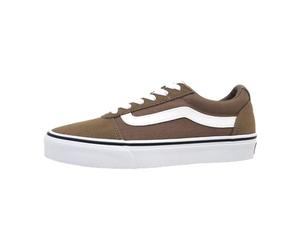 Vans Ward, Sneaker Donna, Suede Canvas Walnut, 36 EU