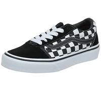 VANS WARD CHECKERED BLACK sneakers moda Bambino 35